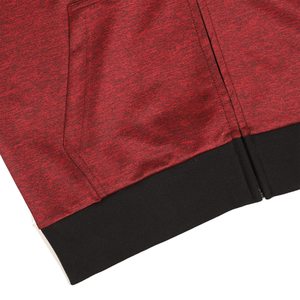 Sweat à capuche personnalisé pour femme avec fermeture éclair, hiver, 300 GSM, 100% coton, molleton lourd, grande taille, avec logo personnalisé - Product Image 5