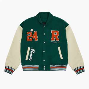 Hombres de alta calidad Chenille bordado personalizado béisbol Letterman chaquetas Chenille parches chaquetas de béisbol en SAMMY WEARS - Product Image 5