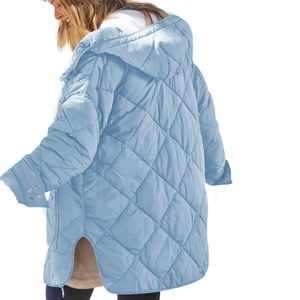 Veste matelassée pour femme, vêtements d'hiver respirants, couleurs personnalisées, taille et logo, veste matelassée pour femme à vendre, nouvel arrivage - Product Image 3