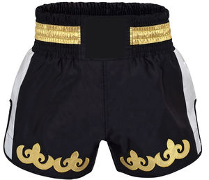 Pantalones Cortos de Boxeo Muay Thai de Poliéster 100% de Alta Calidad, Ligeros, Transpirables y Elásticos para Adultos, MMA, Kickboxing - Product Image 1
