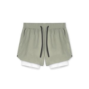 Pantalones cortos de manga corta para hombre, ropa deportiva fina de verano de secado rápido, conjunto para Hombre con camiseta de manga corta y Top deportivo y pantalón corto deportivo - Product Image 5