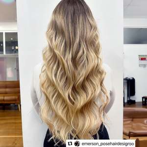 ผมต่อแบบ I-Tip เกรด 12A Remy ของรัสเซีย แบบตรง สีบรอนซ์ผสมสีบลอนด์แพลตตินั่ม # 27/60 - Product Image 5