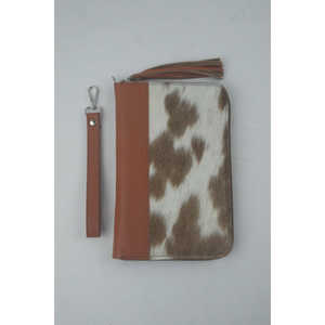 Portefeuille en cuir de vachette pour femme LAXURA - Product Image 1