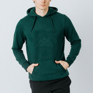 Sudaderas con Capucha Unisex de Marca Privada, 100% Algodón, Forro Polar Ecológico, Impermeables, del Mejor Material, para Invierno, Diseño Liso Teñido - Product Image 6