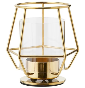 Tabletop Dinner Home Decor Wedding <b>Gold</b> Metal Candle <b>Holders</b> Decorative Tealight Metal Custom Shape Tealight - Product Image 6