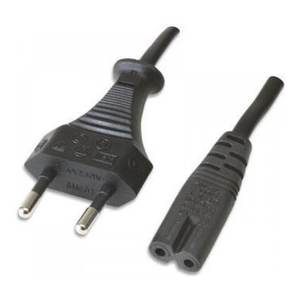 Cable de alimentación ICOC 02 NC IT3 C7 negro 3m - Product Image 1