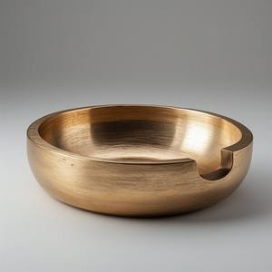 Cenicero de Cigarros de Metal Hecho a Mano con Pulido Antiguo, Diseño Ecológico y Duradero para una Decoración Interior Elegante - Product Image 2