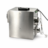 Déshumidificateur Électrique Compact à Rotor Déshydratant 0,45 Kg/h, Débit d'Air 10-120 m³/h, Affichage Numérique, Contrôle de l'Humidité pour Serres