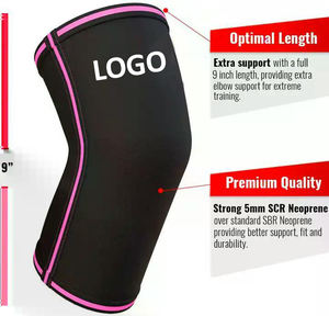 New Arrival Fitness Compression Support Unisex Elbow Sleeve Arm Brace Compression Elbow <b>Pads</b> Brace Support Arm Sleeves Protector - Product Image 6