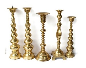 Bougeoirs en corne de taureau, bougeoirs modernes pour décoration de Noël, de table à manger, bougeoirs - Product Image 4