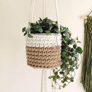 <b>Cheap</b> and Best Handmade Macrame Plant Pot Hang Jute Hanger High Selling Premium Quality Jute Hanger Elegant For Home Hotel Decor - Product Image 4