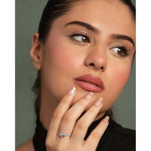 Anillos de Plata de Ley 925 de Primera Calidad para Mujer, Chapados en Rodio, con Corte Princesa y Corte Cojín, Joyería Fina de Platino - Product Image 3