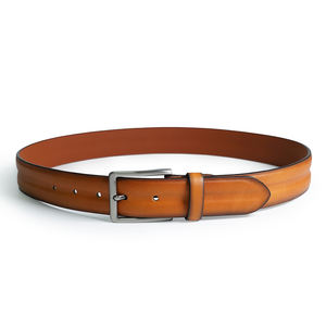 Everyday Wear High Quality <b>Cow</b> Hide Steel Buckle Waterproof Durable Stylish & Comfortable Belt for <b>Jeans</b> Suits - Product Image 5