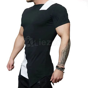 Vente chaude Muscle Fit Chemises Tissu Doux Muscle Fit Chemises Pour Un Usage Quotidien Et D'entraînement Muscle Fit Chemises - Product Image 4
