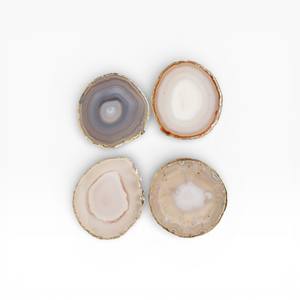 Posavasos de Piedra con Aspecto de Mármol Cuadrado con Vetas Naturales y Soporte Sólido para Mesas de Comedor Modernas - Product Image 5