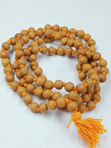 Madera Mala joyería 8MM cuentas de madera oscura muñeca budista tibetana Mala pulsera para uso hecho a mano con venta - Product Image 2