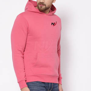 Nouveau style de sweats à capuche pour hommes de couleur unie, en coton, à prix de gros, sweats à capuche pour hommes à vendre - Product Image 2