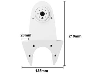 Cámara de Visión Trasera Melia 1080P 12-24V Visión Nocturna 1 Año de Garantía Fácil Instalación Impermeable para Autos y Camionetas Mercedes Benz <span class=keywords><strong>VW</strong></span> - Product Image 1