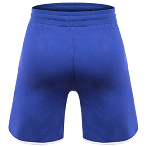Pantalones Cortos Deportivos Rojos para Hombre, Cintura Media, Cordón Ajustable, Secado Rápido, Tejido de Poliéster, Ajuste Atlético Informal con Raya Lateral - Product Image 6