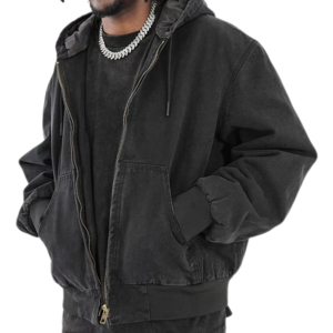 Sudaderas con Capucha de Invierno para Hombre al por Mayor, Personalizadas, Estilo Desgastado, 100% Algodón, con Cierre de Cremallera, Forro Polar, Transpirables, Corte Regular - Product Image 4