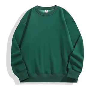 Sweat-shirt à manches longues et à col rond surdimensionné pour hommes, en coton de haute qualité et lourd, avec logo personnalisé, pour l'hiver - Product Image 4