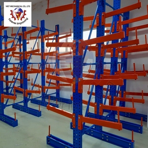 Étagère cantilever pour matériaux de grande longueur, tubes en acier, profilés en bois et stockage industriel - Product Image 3