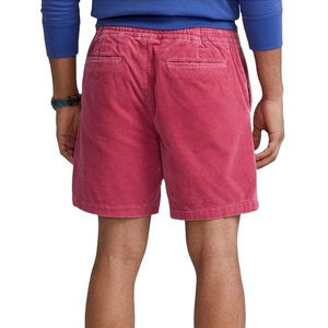 Pantalones cortos con estampado deportivo para hombre personalizados al por mayor 100% algodón transpirable bolsillos decorados en la calle informales arrugados ecológicos - Product Image 4