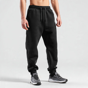 Pantalones Deportivos de Felpa para Hombre, 400 GSM, para Gimnasio, Invierno, Ropa Deportiva, Pantalones Deportivos para Mujer - Product Image 6