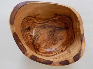 ถ้วยจุ่มไม้-ชามไม้ทำด้วยมือแบบเรียบง่ายชามไม้ที่ใช้ในเชิงนิเวศ - Product Image 2