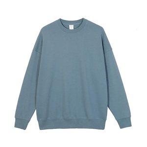 OEM ODM personalizado Puff Plus Size Pullover Sudadera con capucha para los hombres 100% algodón 500gsm Blank sudadera de gran tamaño - Product Image 5