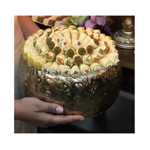 Bol à chocolat en métal avec forme ronde de la plus haute qualité servant des collations bol à dessert pour l'utilisation au restaurant - Product Image 1