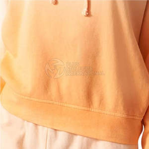 เสื้อฮู้ดผู้หญิงสั่งทำขายส่ง แขนยาว ทรงโอเวอร์ไซส์ ยูนิเซ็กซ์ ไซส์พลัส ผลิตในปากีสถาน - Product Image 5