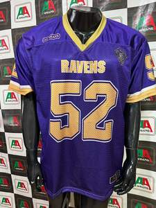 Jersey de fútbol americano bordado de talla grande, pantalones de sublimación elásticos transpirables, fotos reales cortas, paquetes hechos en Pakistán - Product Image 6