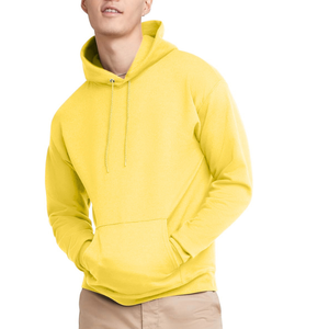 Pull-over zippé unisexe avec logo personnalisé Sweat à capuche en polaire Streetwear de base en coton mélangé de haute qualité pour hommes et femmes - Product Image 1