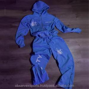 เสื้อสเวตเตอร์ unisex คุณภาพระดับพรีเมี่ยมเสื้อสเวตเตอร์450ผ้าคอตตอนผ้าฟลีซ OEM - Product Image 5