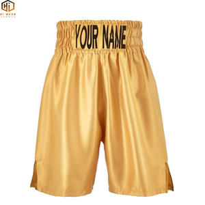 Crea tus Propios Shorts de Boxeo MMA, Impresión Personalizada con Logotipo Frontal, Ropa de Gimnasio de Satén para Lucha, Muay Thai, Transpirable y de Secado Rápido - Product Image 3
