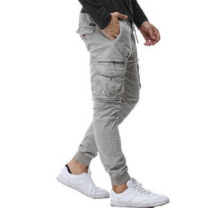 Pantalon durable pour homme coupe respirante approvisionnement d'usine disponible pour les commandes en gros étiquette personnalisée et production rapide - Product Image 5