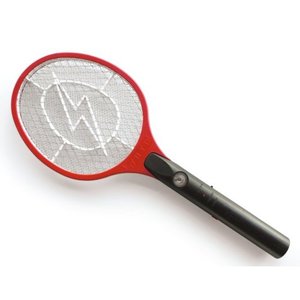 Raquette électrique anti-moustiques noir rouge 1615 - Product Image 1