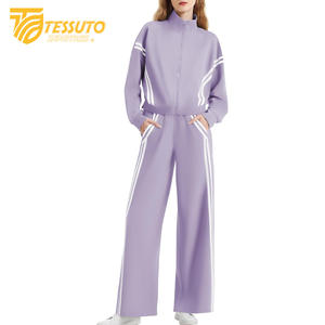 Chándal de secado rápido transpirable ligero de gran tamaño sólido para mujer Impresión de logotipo personalizado Tallas grandes a prueba de viento - Product Image 3