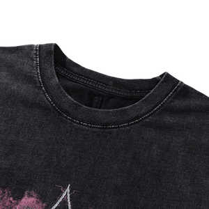 T-shirts pour hommesOEM T-shirts Boxy imprimés lourds de haute qualité pour hommes T-shirts Boxy en coton T-shirts respirants - Product Image 5