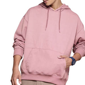 Sudadera con capucha oversize de forro polar con cremallera para hombre, estilo streetwear, bordado personalizado, ropa de invierno, bajo MOQ, suministro a granel rápido - Product Image 6