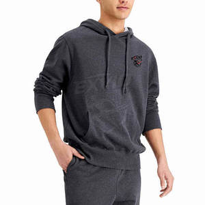Design Your Own <b>Long</b> Sleeves Hoodie & <b>Shorts</b> Set Best Price OEM Design <b>Men</b> Hoodie & <b>Shorts</b> Set - Product Image 4