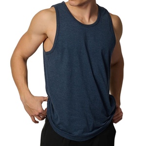 Cut Out <b>Singlet</b> Sleeveless Longline Regular Fit Breathable <b>Running</b> Tank Top High Stretchy Seamless Elastane Summer Clothing - Product Image 5