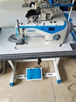 Machine à coudre industrielle à point droit à aiguille simple à entraînement direct informatisée JACK A3 d'occasion