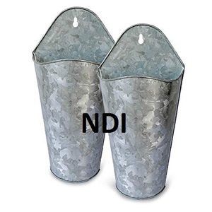 Maceta de flores de Metal con acabado antiguo, decoración de fiesta interior y exterior para bodas, macetas de flores, decoración de Hotel de lujo - Product Image 2