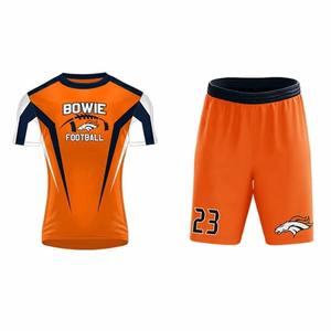 Flag-Football-Uniform zu Günstigen Preisen Anpassbarer Teamname & Nummern Team-Bekleidung 7V7 Football-Uniformen - Product Image 3