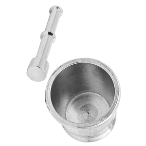 Mortier et pilon en aluminium à broyer à la main Usage pour la cuisine Pilon à mortier pour l'ail et les épices Vente à chaud - Product Image 4