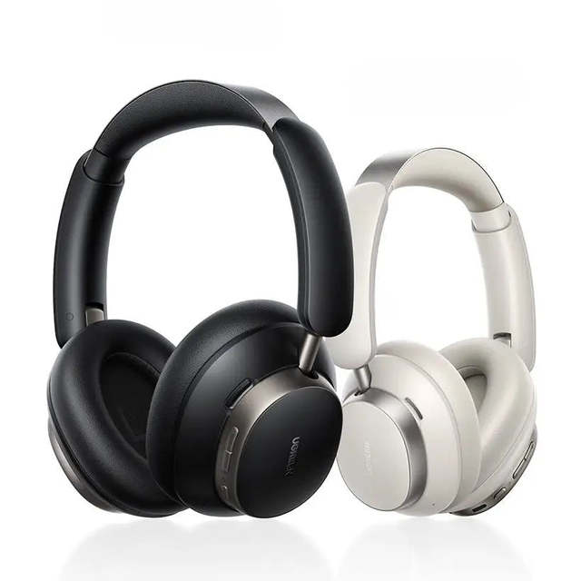 Active Noise Cancelling Over-Ear Headphones Waterproof In-Ear Option with JL Chipset and LED Battery Indicator
