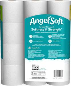 Angel Soft, Papier toilette, Rouleaux doubles, 12 paquets de 234 feuilles par rouleau - Product Image 6