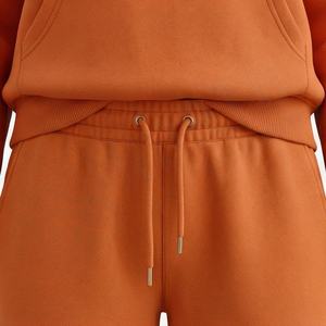 ชุดวอร์มมีฮู้ดสำหรับผู้หญิง ผ้าฝ้าย 100% ระบายอากาศได้ดี ไซส์ใหญ่ สำหรับผู้ใหญ่ ออกกำลังกาย ฟิตเนส สไตล์วินเทจ ดีไซน์ 2 in 1 - Product Image 5